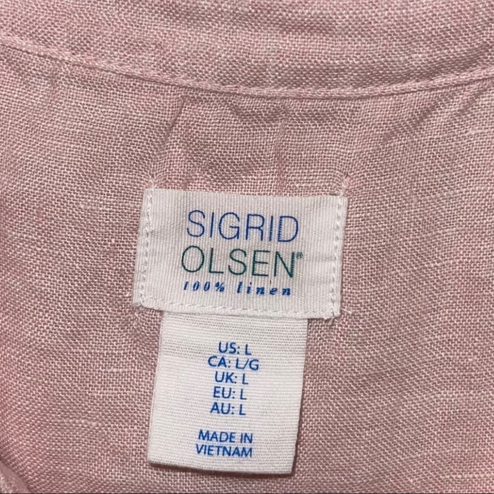 Sigrid Olsen Woman Tops Size L - Picture 3 of 4